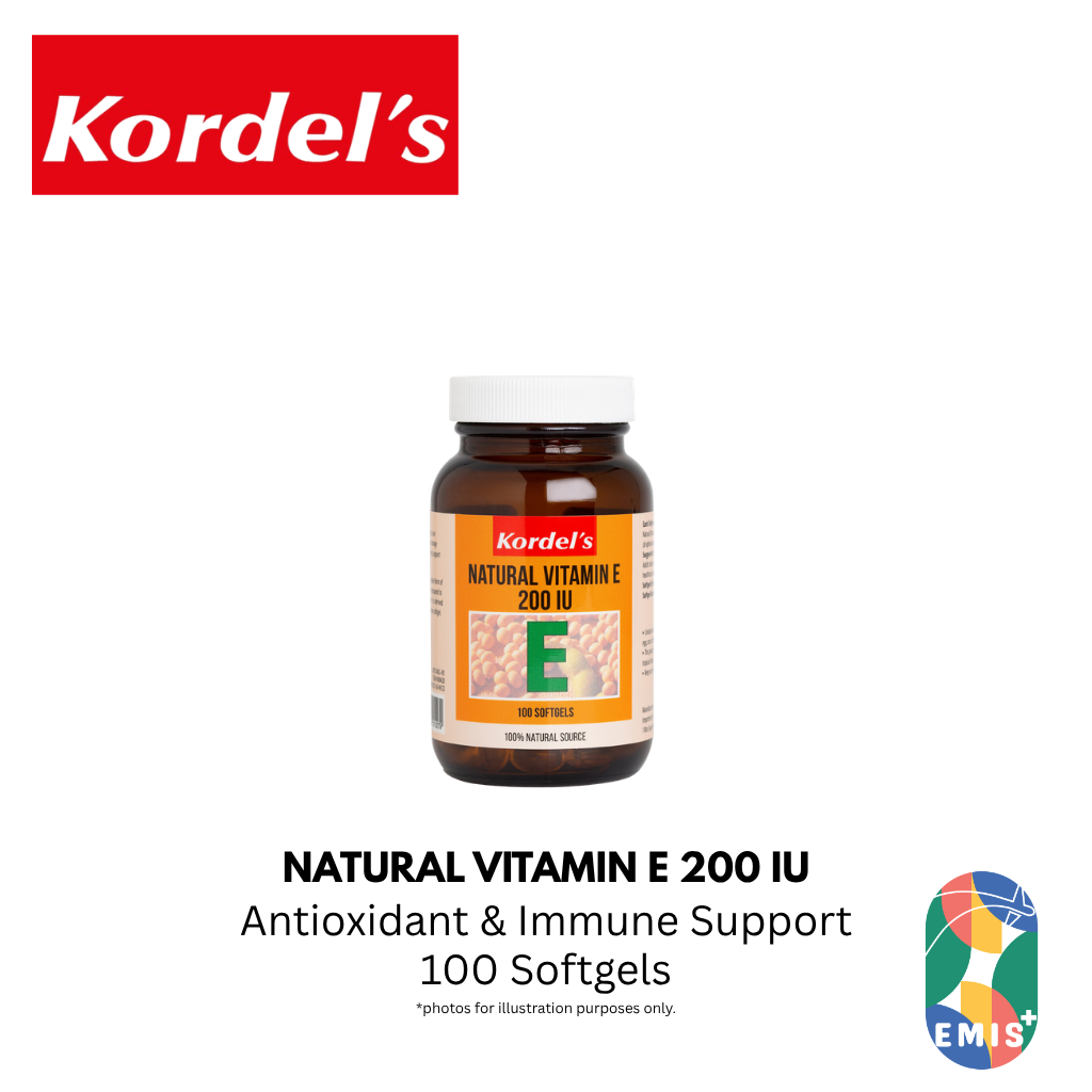 KORDEL’S NATURAL VITAMIN E 200 IU