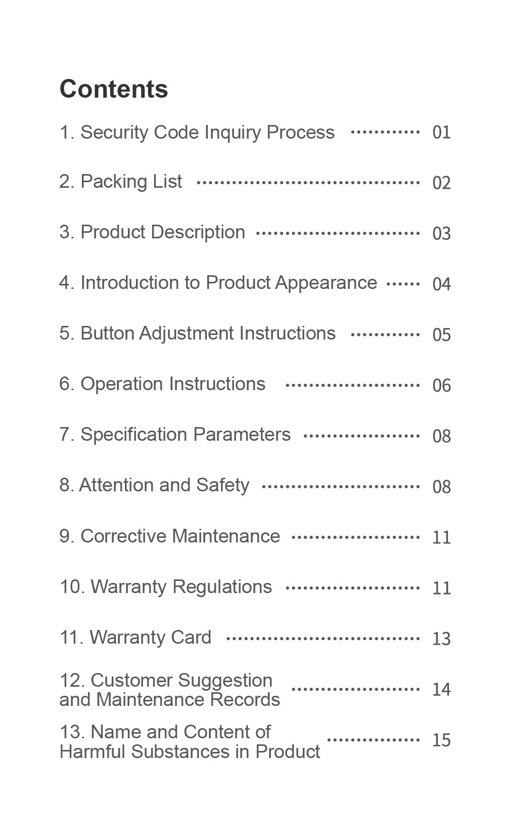 Warm Knee-joint Appliance AYS-060 official English manual page 2