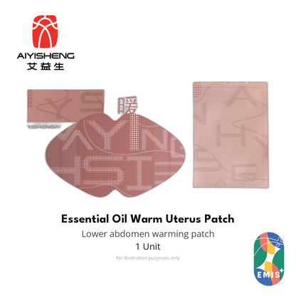 Essential Oil Warm Uterus Patch