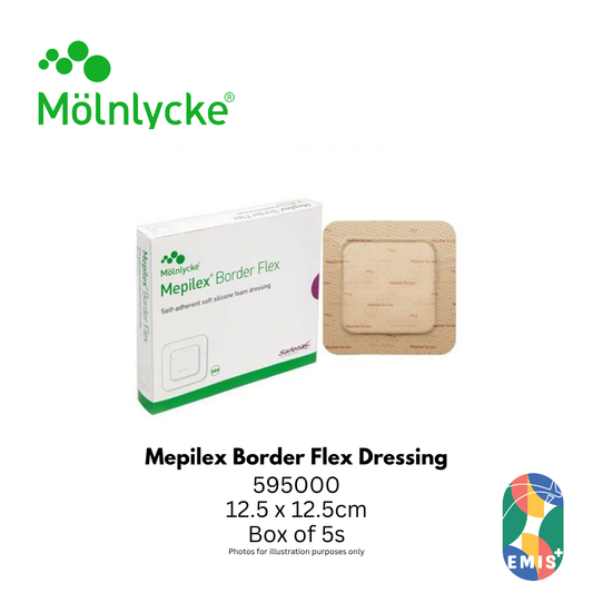 Molnlycke Mepilex Border Flex Dressing 12.5 x 12.5cm