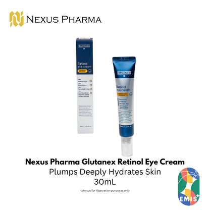 Nexus Pharma Glutanex 视黄醇眼霜：淡化皱纹和黑眼圈，打造年轻双眸