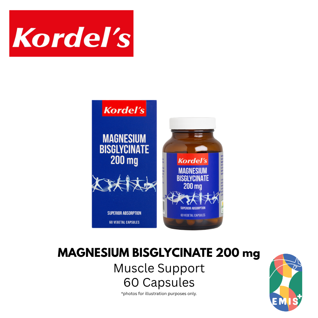 KORDEL’S MAGNESIUM BISGLYCINATE 200 mg
