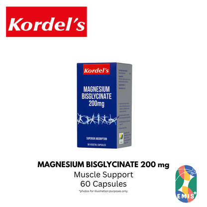 KORDEL’S MAGNESIUM BISGLYCINATE 200 mg