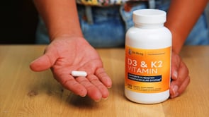 Dr. Berg's D3 & K2 Vitamin: Maximum Strength Support