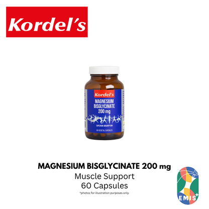 KORDEL’S MAGNESIUM BISGLYCINATE 200 mg