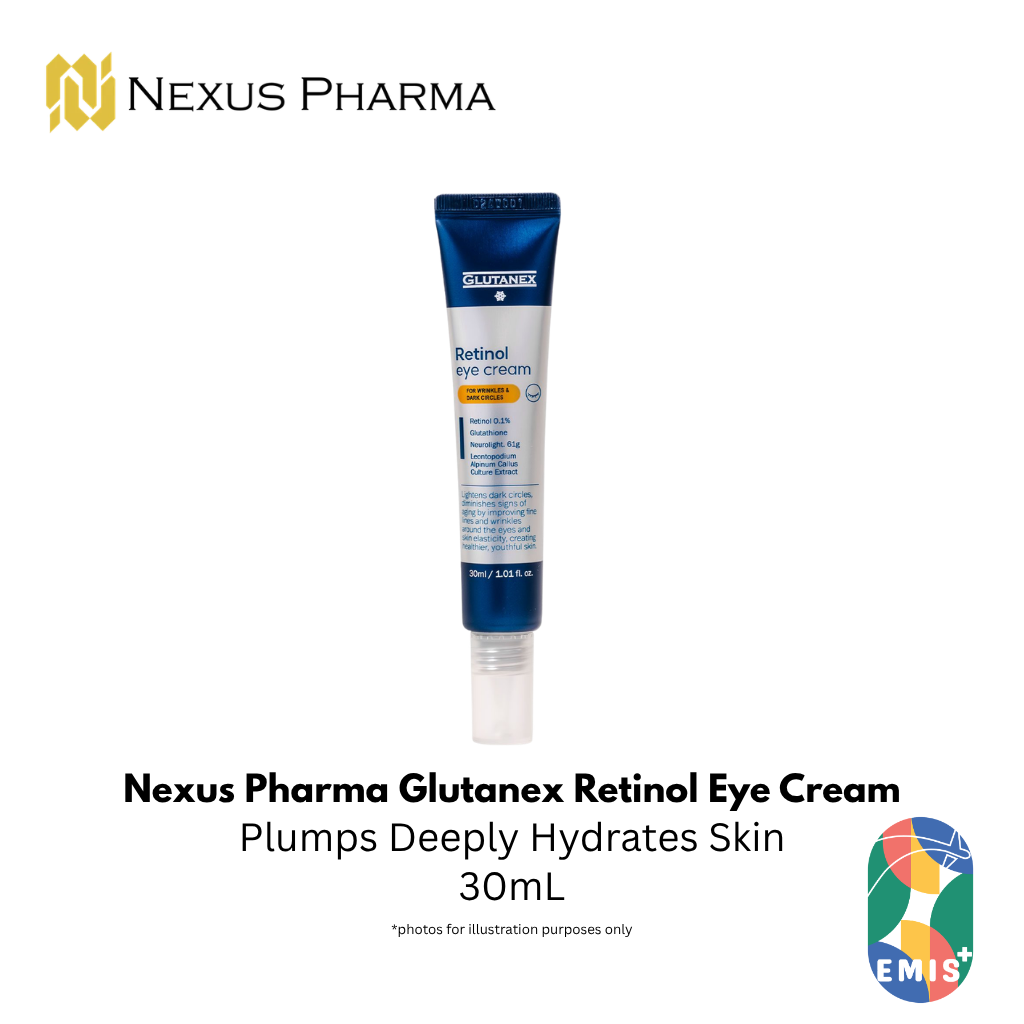 Nexus Pharma Glutanex 视黄醇眼霜：淡化皱纹和黑眼圈，打造年轻双眸