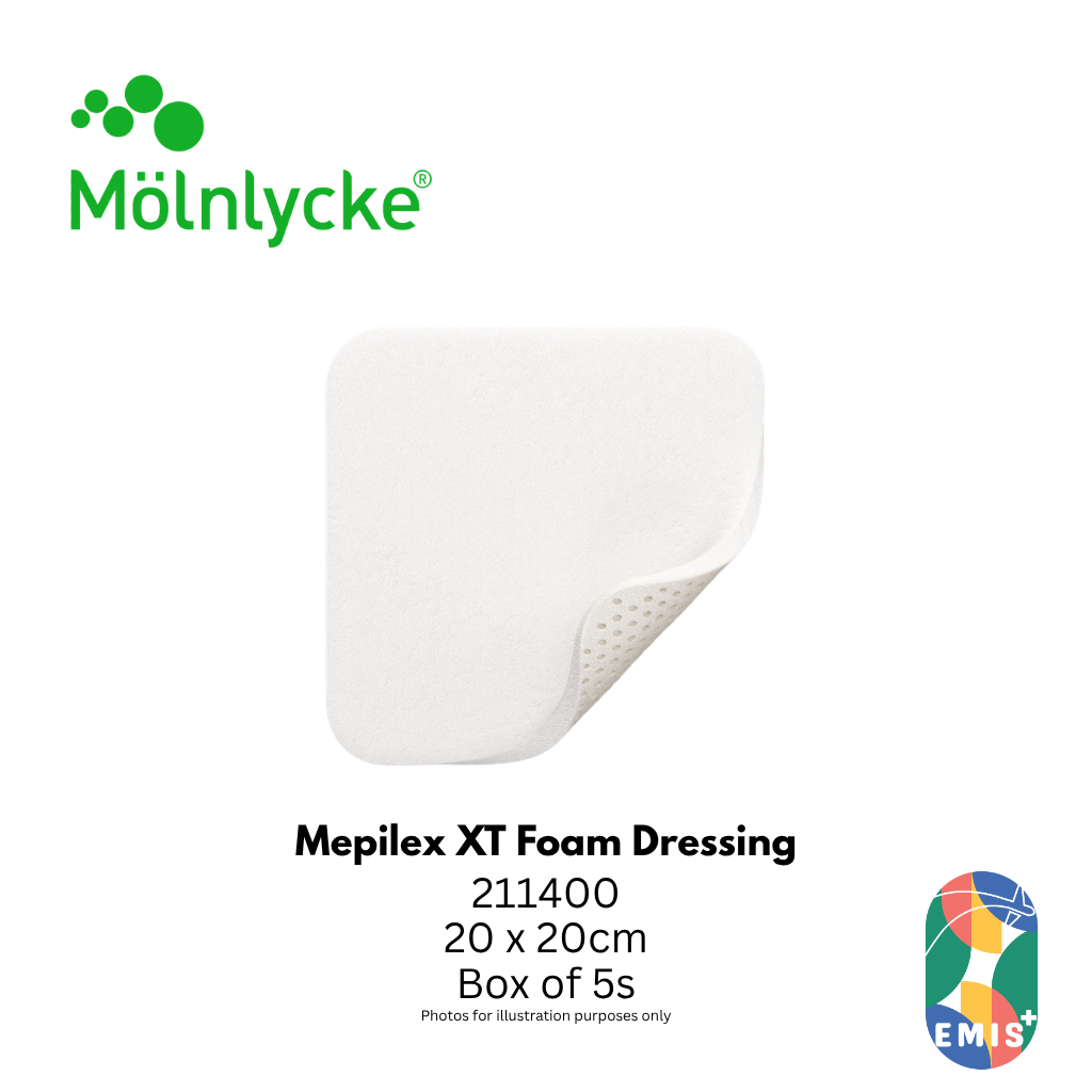 Molnlycke Mepilex XT Foam Dressing 20 x 20cm
