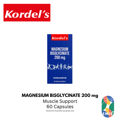 KORDEL’S MAGNESIUM BISGLYCINATE 200 mg