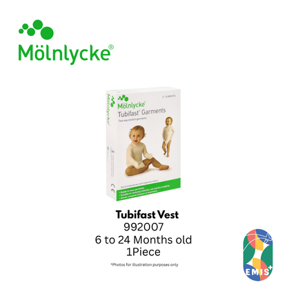 Molnlycke Tubifast Vest 6 to 24 Months 1s 992007