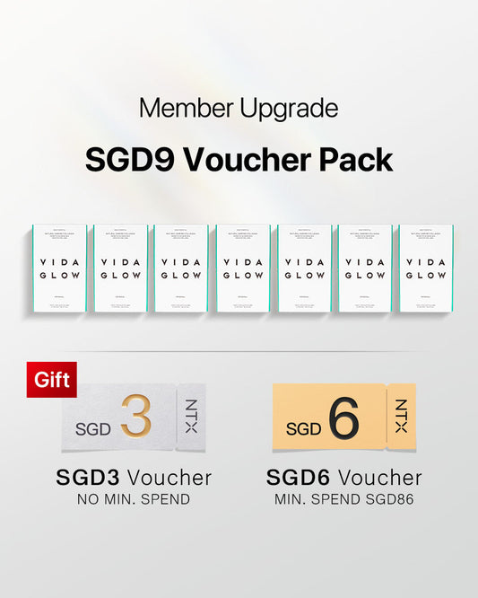 【Member Upgrade】Vida Glow Natural Marine Collagen 30 sachets*7 packs