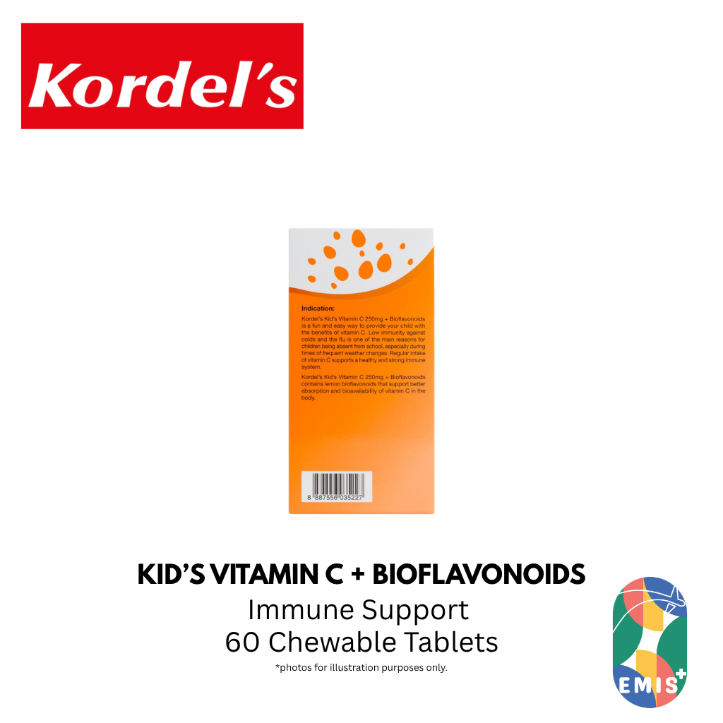 KORDEL’S KID’S VITAMIN C 250 mg + BIOFLAVONOIDS