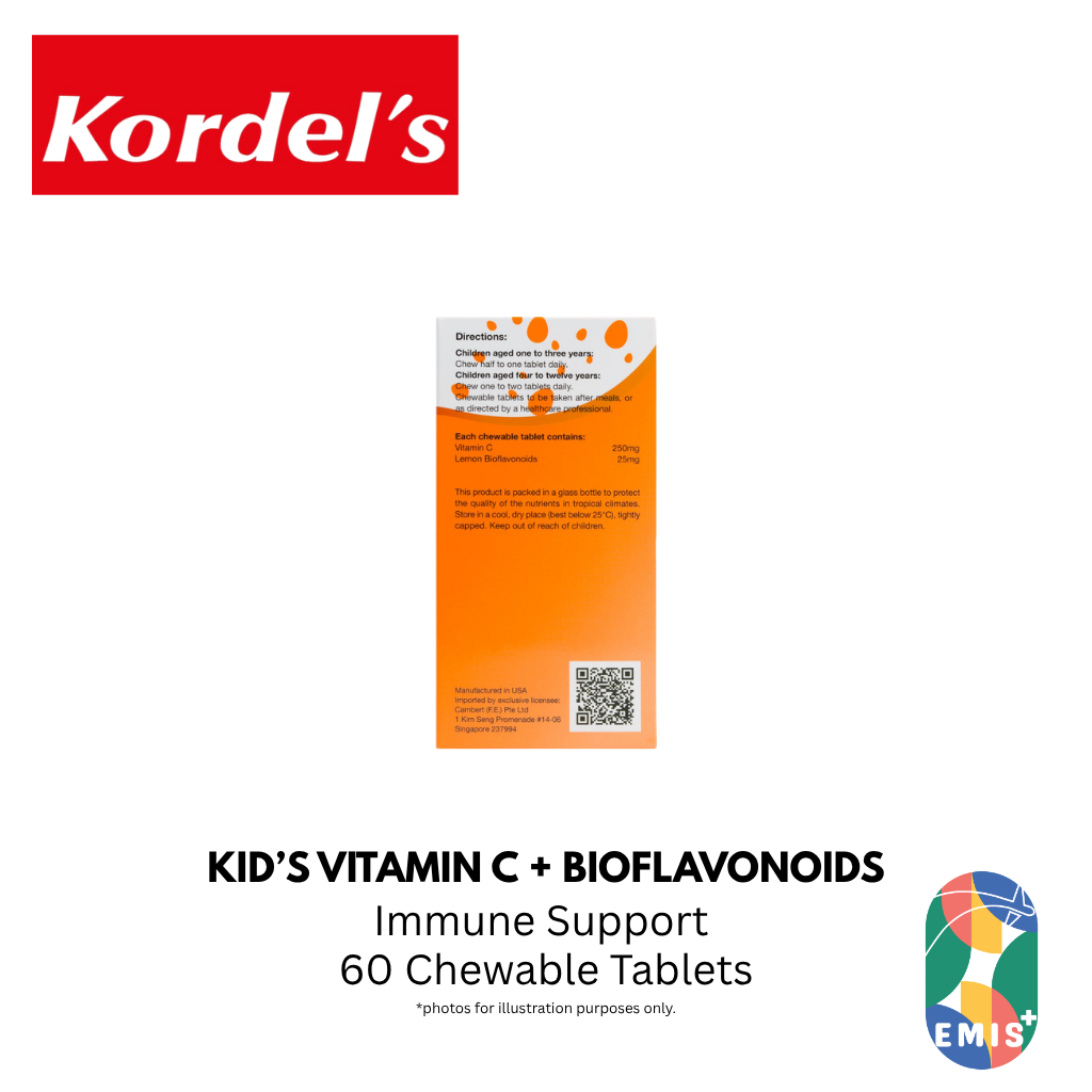 KORDEL’S KID’S VITAMIN C 250 mg + BIOFLAVONOIDS