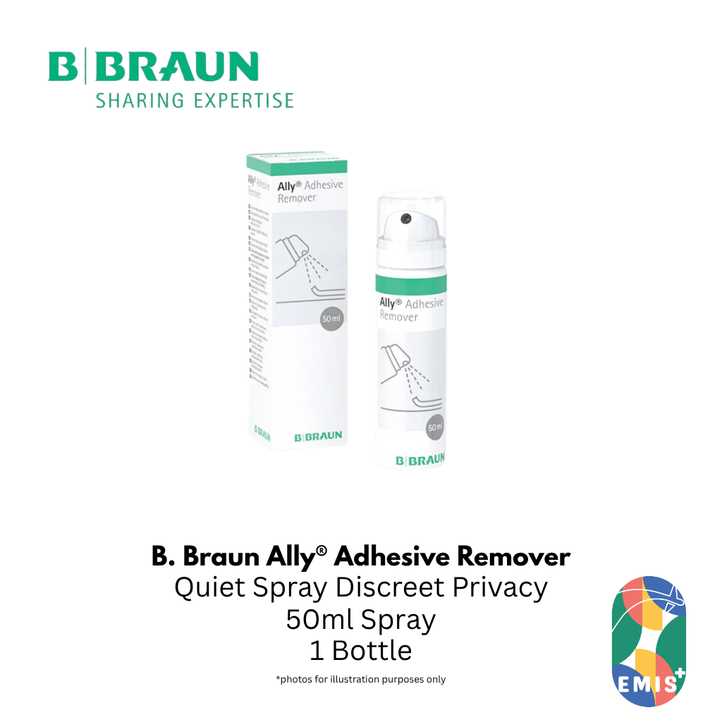 B Braun Ally® Adhesive Remover 50ml for Stoma Appliance Removal | Gentle & Effective