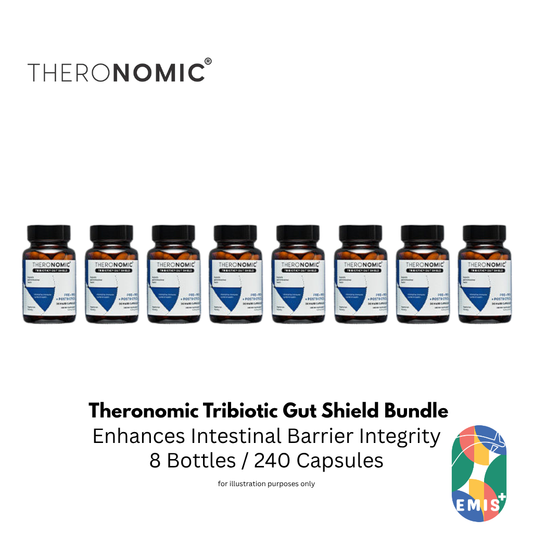 Bundle Sales Theronomic Tribiotic Gut Shield 30 Capsules 8 Bottles Get Free SGD9 Voucher Pack