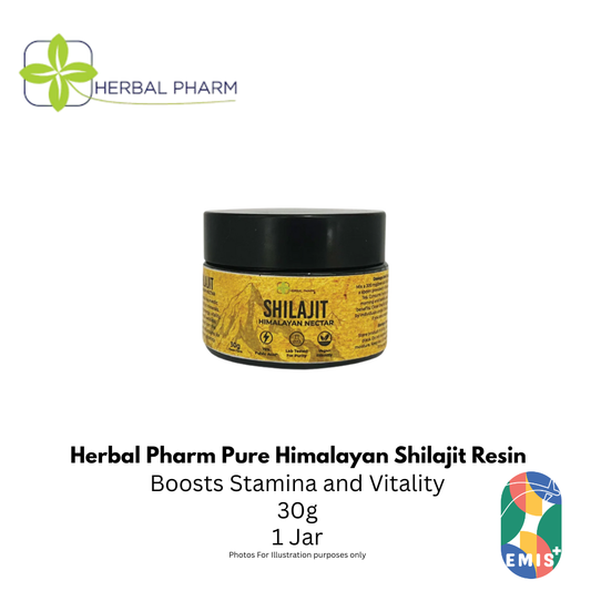 Herbal Pharm Pure Himalayan Shilajit Resin: Power & Vitality (30g)