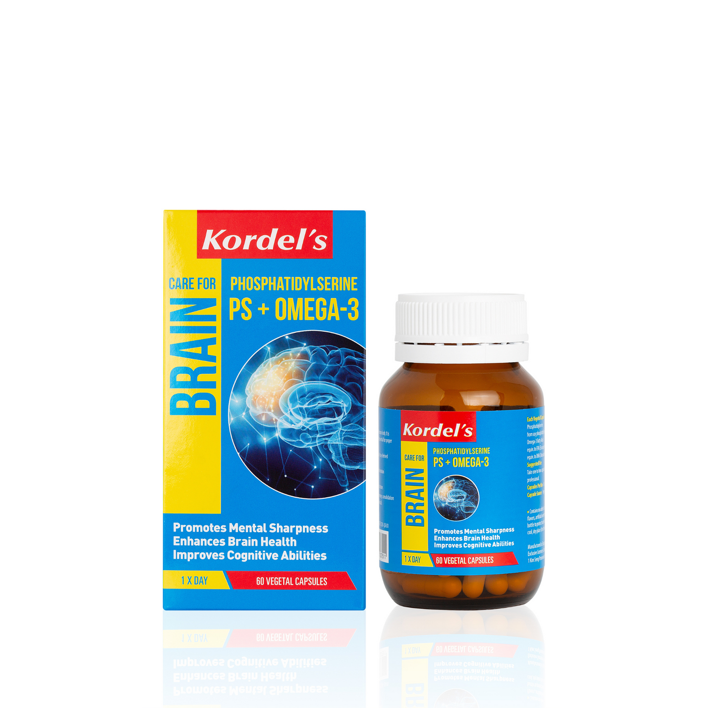 KORDEL’S PHOSPHATIDYLSERINE PS + OMEGA-3
