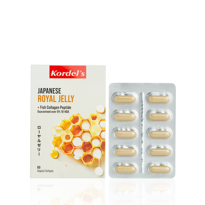 KORDEL’S JAPANESE ROYAL JELLY + FISH COLLAGEN PEPTIDE
