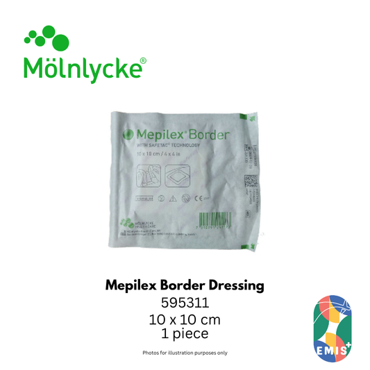 Molnlycke Mepilex Border Dressing 10 x 10 cm Piece