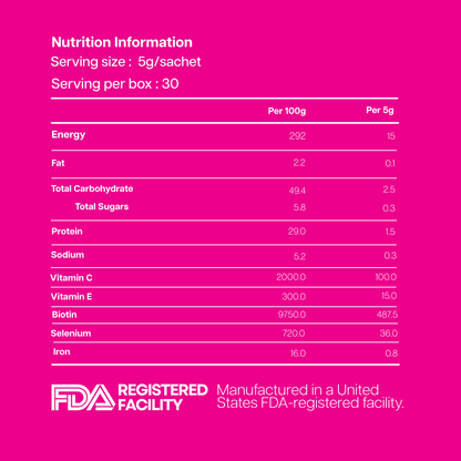 Ventamin Collagen Party Daily Collagen Supplement for Firmer Skin