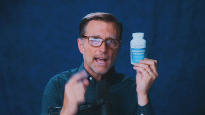 Dr. Berg Magnesium Glycinate Supplement for Relaxation & Sleep Support