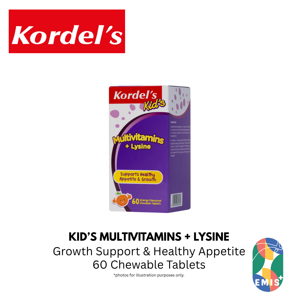 KORDEL’S KID’S MULTIVITAMINS + LYSINE