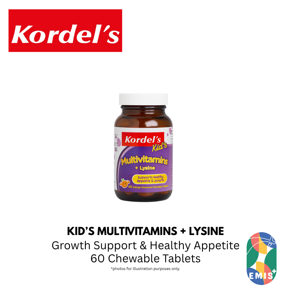 KORDEL’S KID’S MULTIVITAMINS + LYSINE