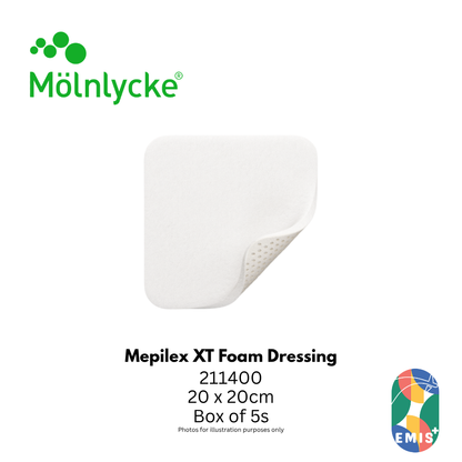 Molnlycke Mepilex XT Foam Dressing 20 x 20cm