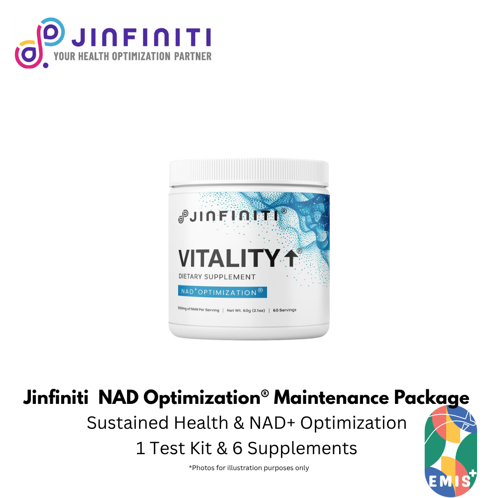 Jinfiniti NAD+ Maintenance Supplement Package - Cellular Health Support