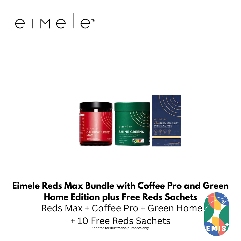 Eimele Reds Max Bundle with Coffee Pro and Green Home Edition plus Free Reds Sachets