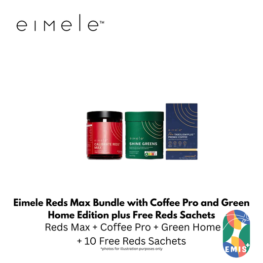 Eimele Reds Max Bundle with Coffee Pro and Green Home Edition plus Free Reds Sachets