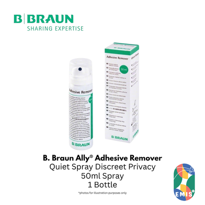 B Braun Ally® Adhesive Remover 50ml for Stoma Appliance Removal | Gentle & Effective