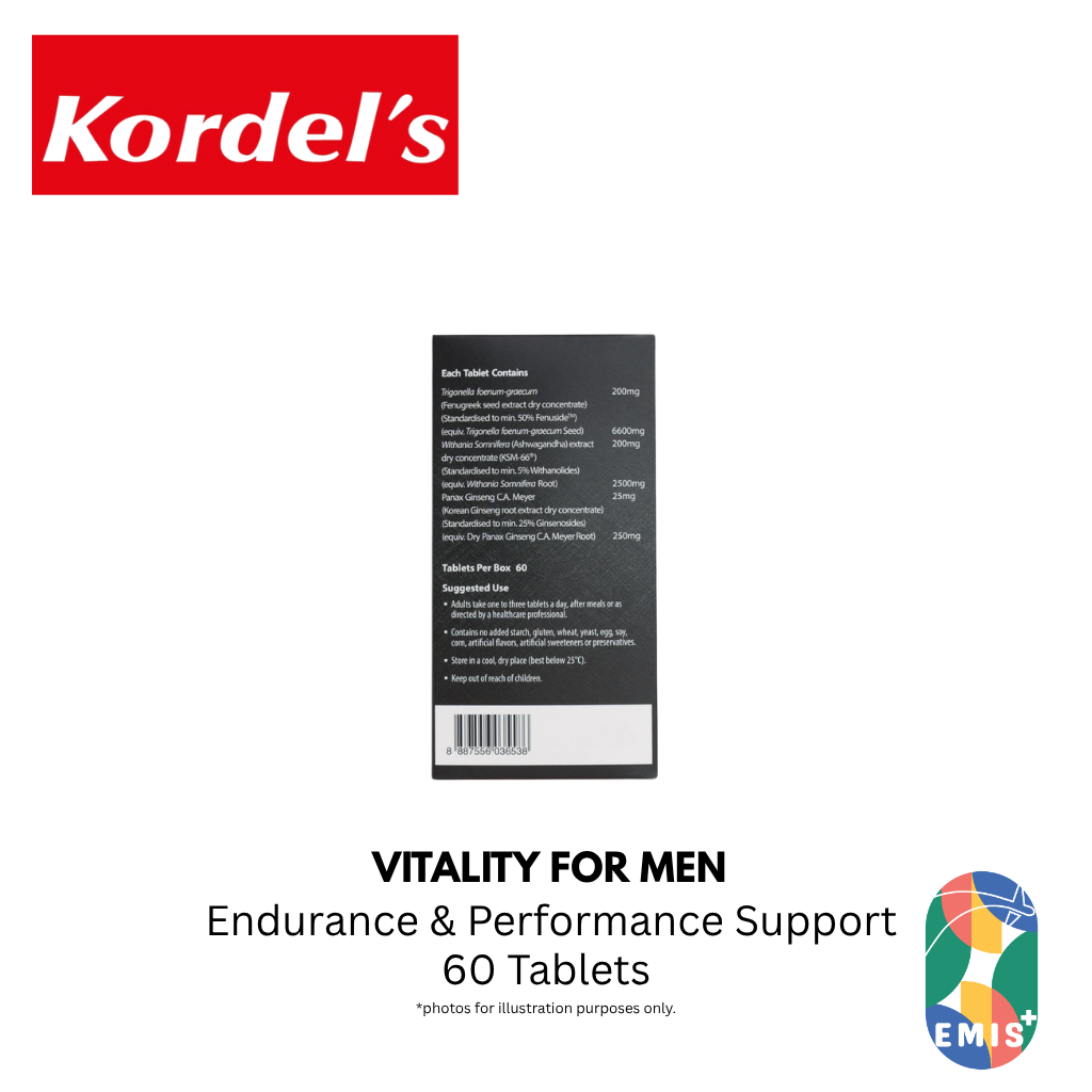 KORDEL’S VITALITY FOR MEN