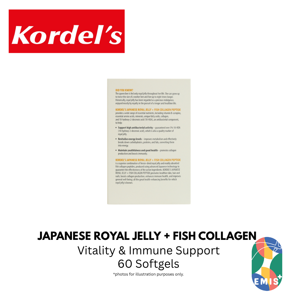 KORDEL’S JAPANESE ROYAL JELLY + FISH COLLAGEN PEPTIDE