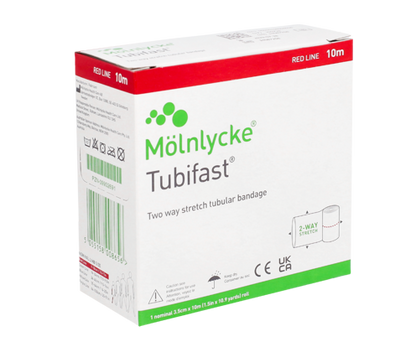 Tubifast 10m Roll Red 1's (2434)