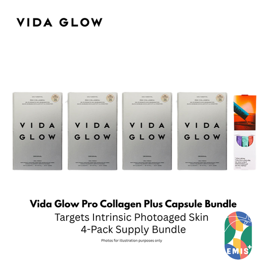 Vida Glow Pro Collagen Plus Bundle with Free Collagen Sachets