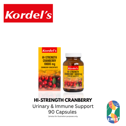 KORDEL’S HI-STRENGTH CRANBERRY 18000 mg