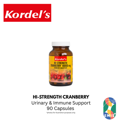 KORDEL’S HI-STRENGTH CRANBERRY 18000 mg