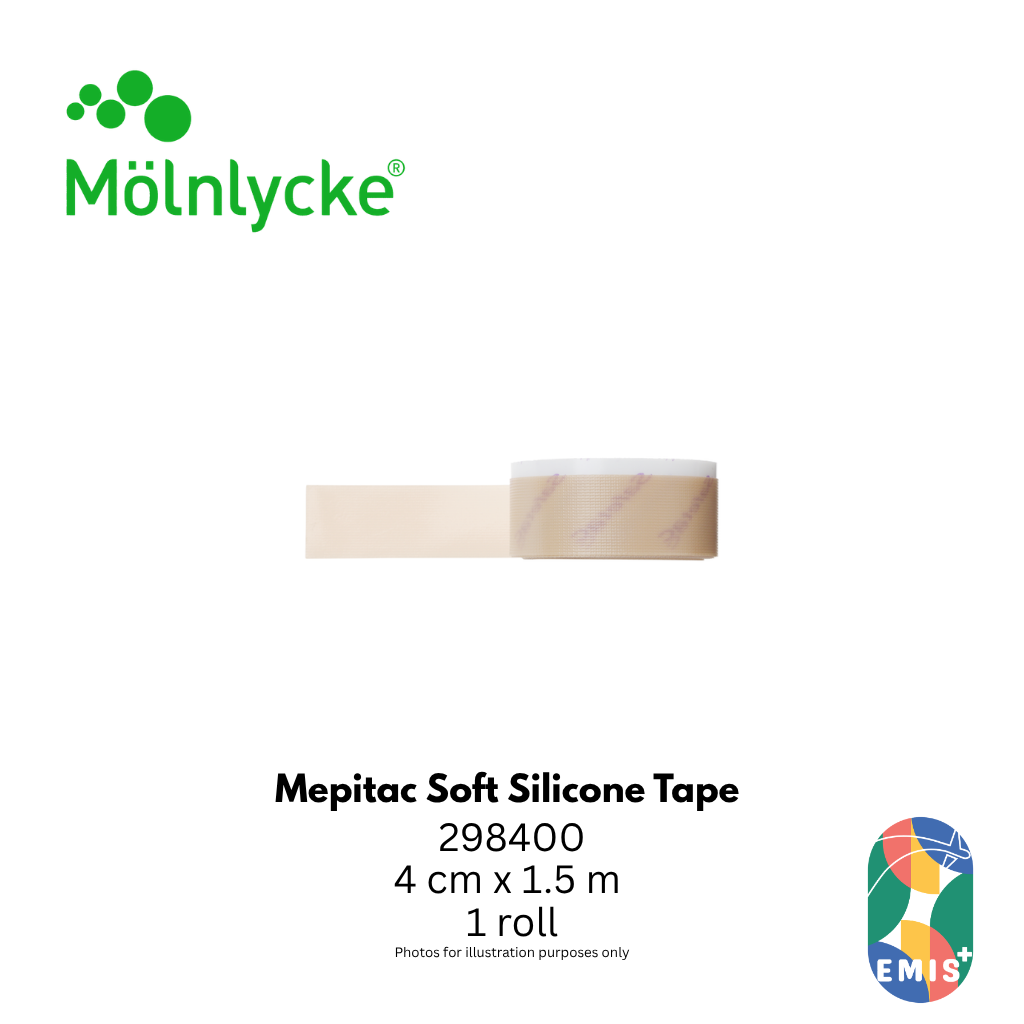 Mepitac Soft Silicone Tape 4 x 1.5m