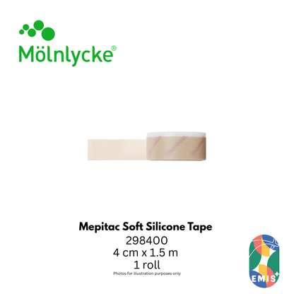 Mepitac Soft Silicone Tape 4 x 1.5m