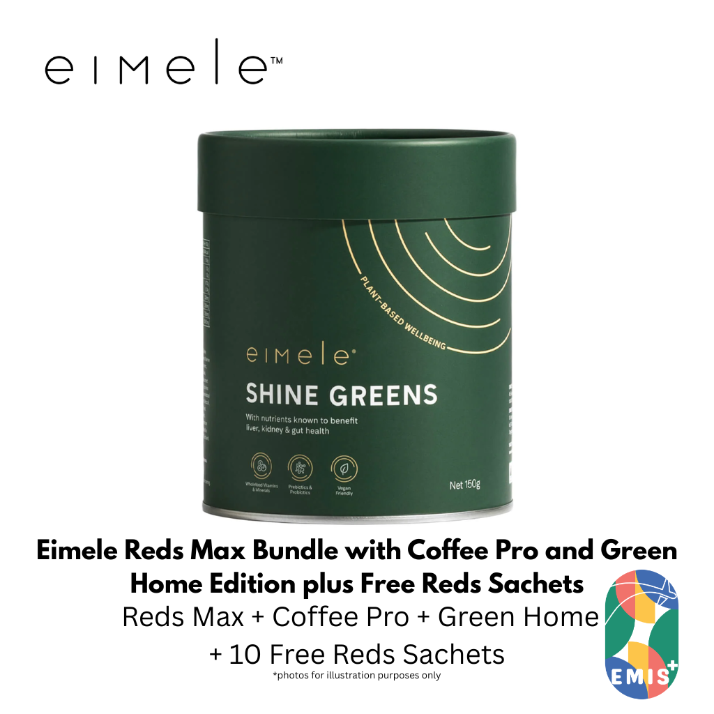 Eimele Reds Max Bundle with Coffee Pro and Green Home Edition plus Free Reds Sachets