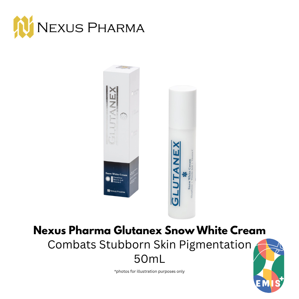Nexus Pharma Glutanex 雪白霜：瞬间提亮肤色和光泽