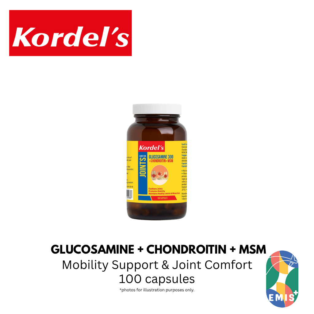 KORDEL’S GLUCOSAMINE 300 + CHONDROITIN + MSM