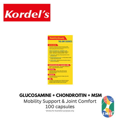KORDEL’S GLUCOSAMINE 300 + CHONDROITIN + MSM