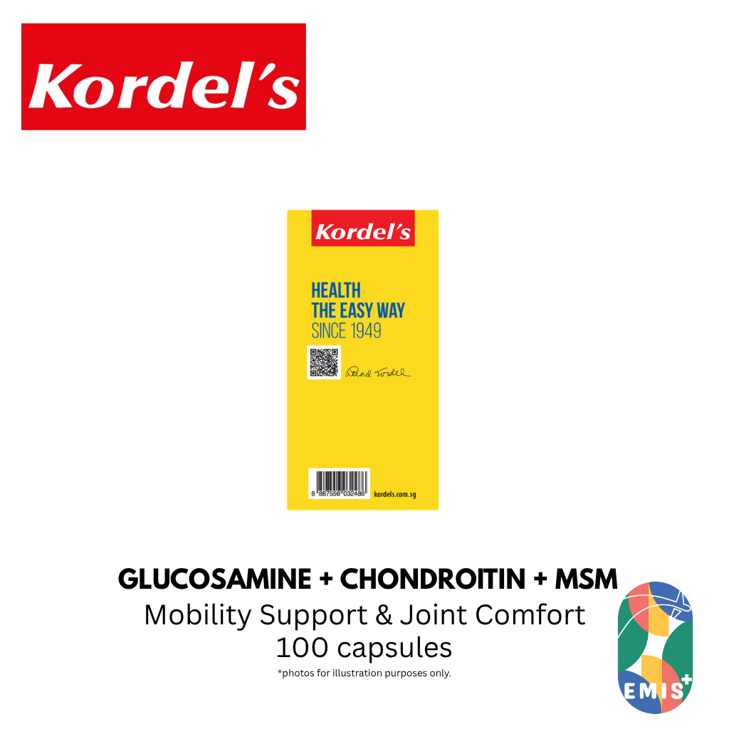 KORDEL’S GLUCOSAMINE 300 + CHONDROITIN + MSM