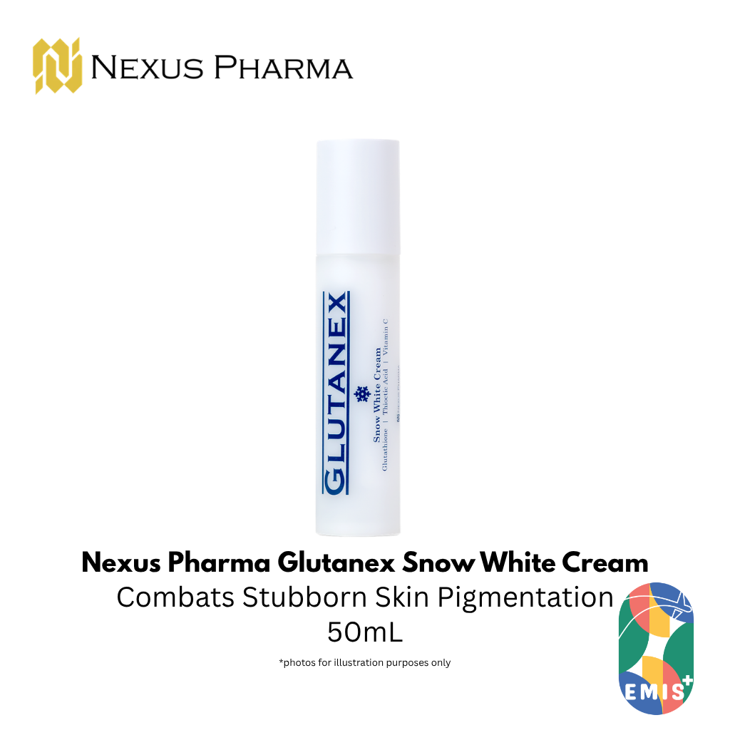Nexus Pharma Glutanex 雪白霜：瞬间提亮肤色和光泽