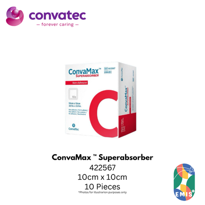 ConvaMax™ 超级吸收剂 10cm x 10cm [每盒]