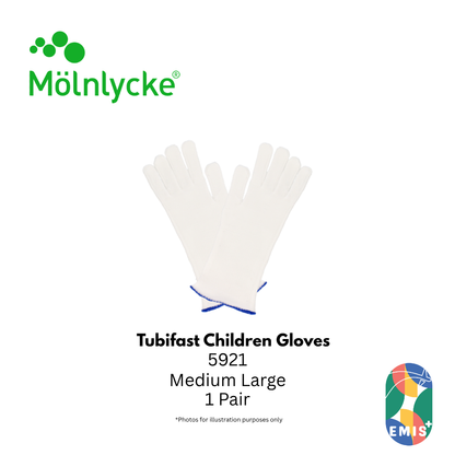 Molnlycke Tubifast Gloves Children Medium Large 1s 5921