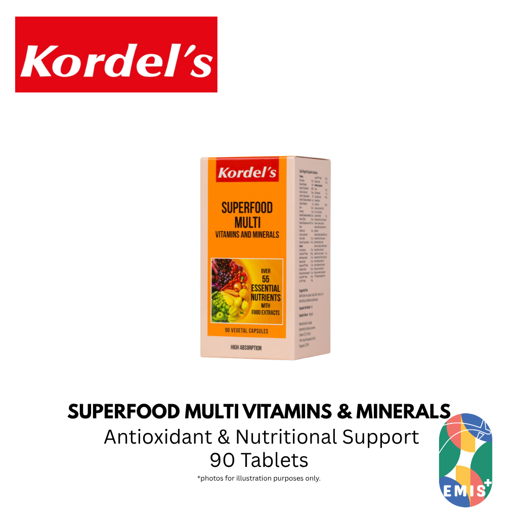 KORDEL’S SUPERFOOD MULTI VITAMINS AND MINERALS