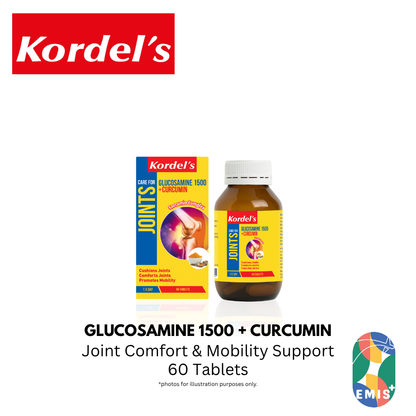 KORDEL’S GLUCOSAMINE 1500 + CURCUMIN