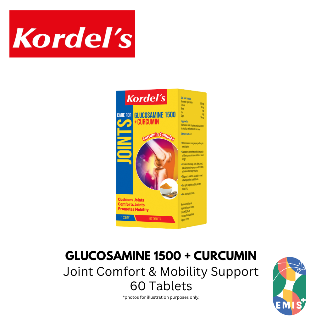 KORDEL’S GLUCOSAMINE 1500 + CURCUMIN